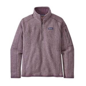 NWT Patagonia Women's 1/4 Zip Sweater Hazy Purple 💜